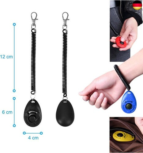Hunde Clicker, 4 Stück Trainings-Clic
