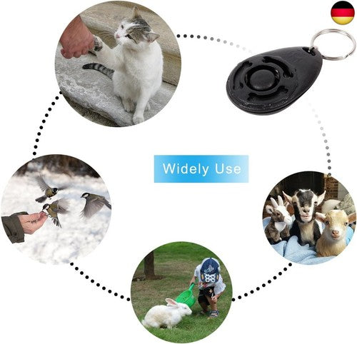 Hunde Clicker, 4 Stück Trainings-Clic