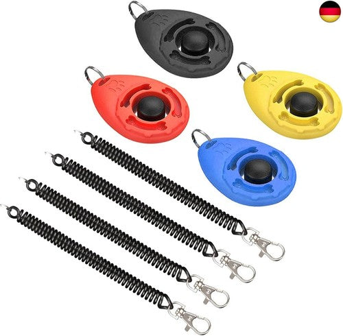 Hunde Clicker, 4 Stück Trainings-Clic